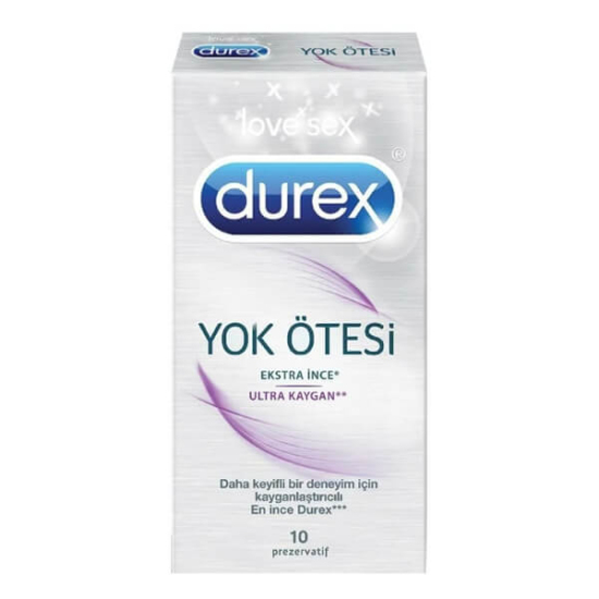  Durex Yok Ötesi Ultra Kaygan Prezervatif 10 lu - 1