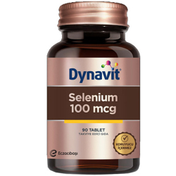 Dynavit Selenium 100 mcg Takviye Edici Gıda 90 Tablet - Eczacıbaşı