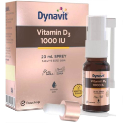 Dynavit Vitamin D3 1000 IU Sprey 20 ML - Thumbnail
