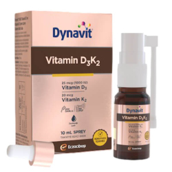 Dynavit Vitamin D3K2 Sprey 10 ML D3 K2 Vitamini - Eczacıbaşı