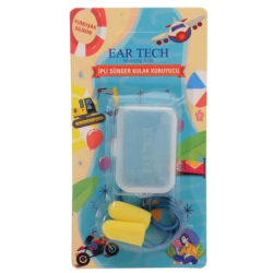 Ear Tech Kulak Tıkacı İpli Süngerli - Ear Tech