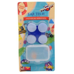 Ear Tech Kulak Tıkacı Silikon 4 lü - Ear Tech