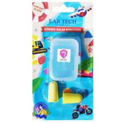 Ear Tech Kulak Tıkacı Süngerli - Ear Tech
