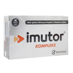 Eczacıbaşı Imutor Kompleks 30 Kapsül Beta Glukan Takviyesi - Eczacıbaşı