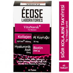 Eeose - Eeose Collagen 45 Tablet (Kadınlar İçin) Kolajen Takviyesi Eeose - Eeose Collagen 45 Tablet (Kadınlar İçin) Kolajen Takviyesi