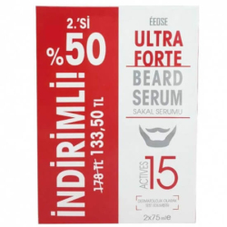 Eeose Ultra Forte Sakal Serumu 75 ml İkincisi %50 İndirimli Kofre - Eeose