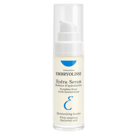 Embryolisse Hydra Serum 30 ml nemlendirici yüz serumu, hyaluronik asit ve beyaz nilüfer çiçeği içerikli şişe- 1