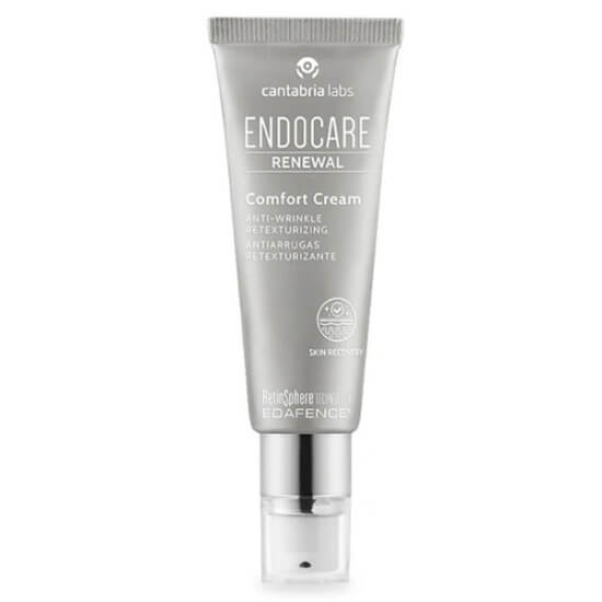 Endocare Renewal Comfort Cream 50 ml krem kutusu ve tüpü, RetinSphere retinol ve EDAFENCE teknolojili nemlendirici bakım- 1