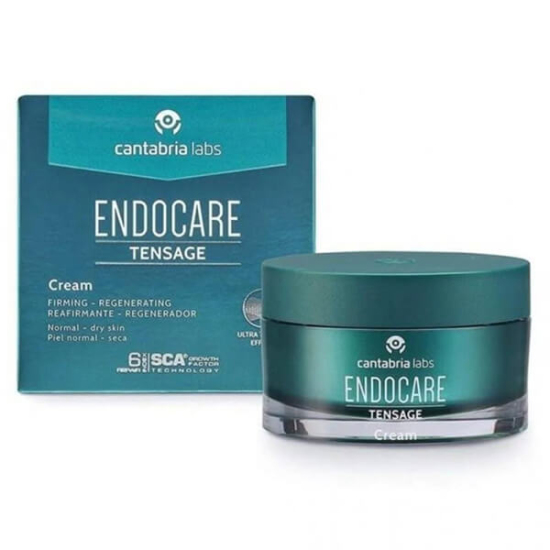 Endocare Tensage Cream 30 ml yağsız antioksidan krem E Vitamini Co Q10 niasinamid içeren kuru hasarlı cilt bakım kremi- 1