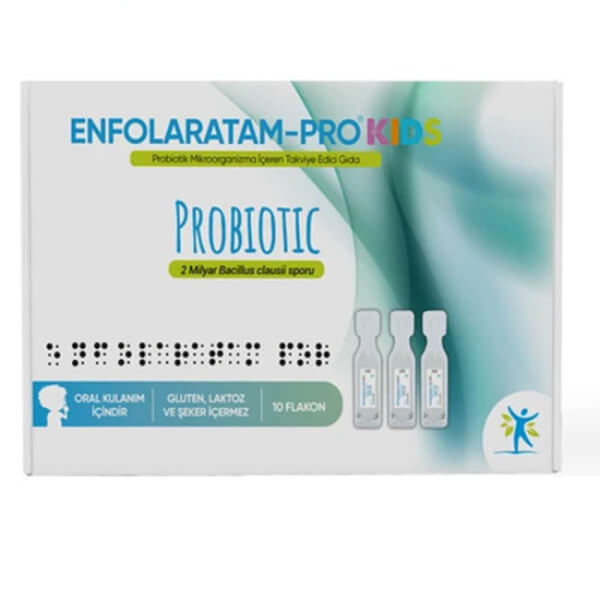Enfolaratam Pro Kids Probiotic 10 ml 10 Flakon - 1