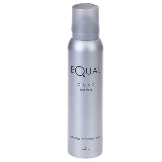 Equal Deodorant Classic erkek sprey deodorant 150 ml ferahlatıcı günlük kullanım pratik aerosol kolay uygulama- 1