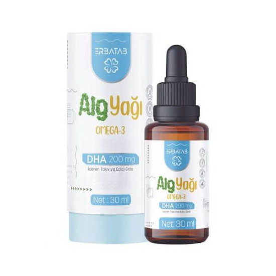 Erbatab Alg Yağı Omega3 30 ml