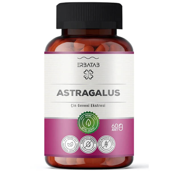  Erbatab Astragalus Çin Geveni Ekstresi 60 Kapsül - 1