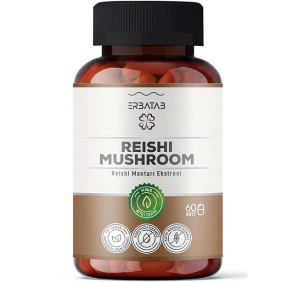  Erbatab Reishi Mantarı Ekstresi 60 Kapsül - 1