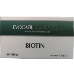 Evocapil Biotin 5000 60 Tablet - Thumbnail