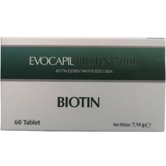 Evocapil Biotin 5000 60 Tablet - 1