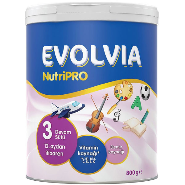Evolvia Nutripro Plus 3 Bebek Devam Sütü 800 gr