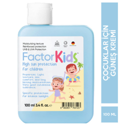 Factor 100 - Factor Kids Güneş Kremi SPF50+ 100 ML Factor 100 - Factor Kids Güneş Kremi SPF50+ 100 ML
