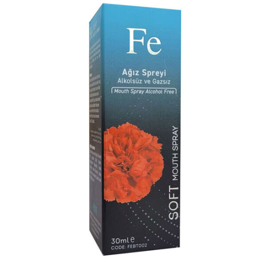 Fe Ağız Spreyi Soft 15 ml alkolsüz ağız bakım spreyi, pratik sprey form, ferah nefes için ağız spreyi şişesi- 1