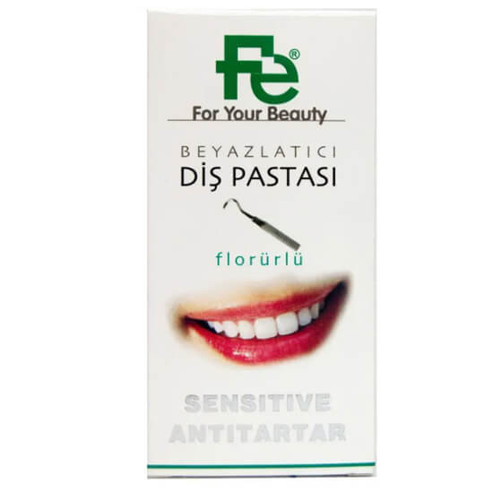 Fe Nane Diş Pastası Smokers 90 gr nane aromalı florürlü diş beyazlatıcı diş macunu sigara lekelerine karşı- 1