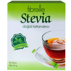 Fibrelle - Fibrelle Prebiyotik Lifli Stevialı Stick Tatlandırıcı 60 Adet Fibrelle - Fibrelle Prebiyotik Lifli Stevialı Stick Tatlandırıcı 60 Adet