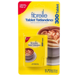 Fibrelle - Fibrelle Tablet Tatlandırıcı 300 Adet Fibrelle - Fibrelle Tablet Tatlandırıcı 300 Adet