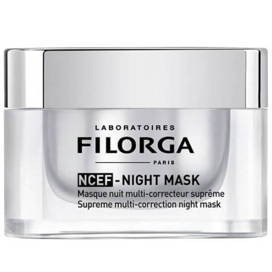 Filorga NCEF Supreme Multi Correction Night Mask 50 ml gece maskesi, hyalüronik asit, NCEF, ipek ağacı özü, kırmızı çivit otu özü- 1