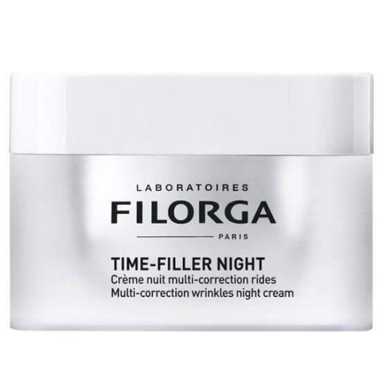Filorga Time Filler Night gece bakım kremi 50 ml, yaşlanma karşıtı, çizgi görünümünü azaltmaya, nem ve parlaklık vermeye yardımcı- 1