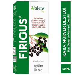 Firigus - Firigus Şurup 100 ML Kara Mürver ve Beta Glukan Takviyesi Firigus - Firigus Şurup 100 ML Kara Mürver ve Beta Glukan Takviyesi