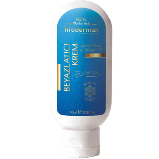 Fitoderman genital bölge ve koltuk altı beyazlatıcı krem 100 ml alfa arbutin ve AHA içerikli cilt tonu eşitleyici- 1