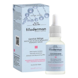 Fitoderman Koltuk Altı Genital Bölge Beyazlatıcı Leke Karşıtı Cilt Bakım Serumu 30 ML - Fitoderman