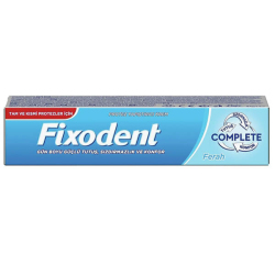 Fixodent Diş Protez Yapıştırıcı Krem Complete Ekstra Ferah 47 gr - Fixodent