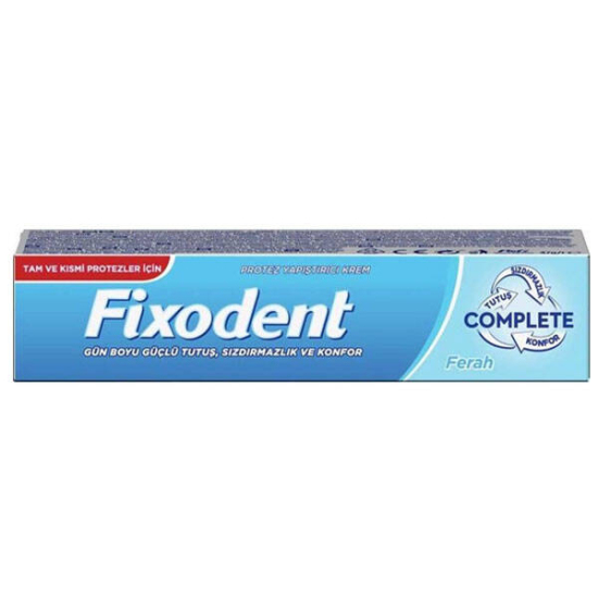 Fixodent Protez Diş Yapıştırıcı Complete Nane 47 gr - 1