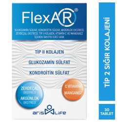 Aris Life - Flexar 30 Tablet Kolajen Takviyesi Aris Life - Flexar 30 Tablet Kolajen Takviyesi