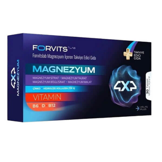  Forvits Lab Magnezyum 30 Tablet - 1