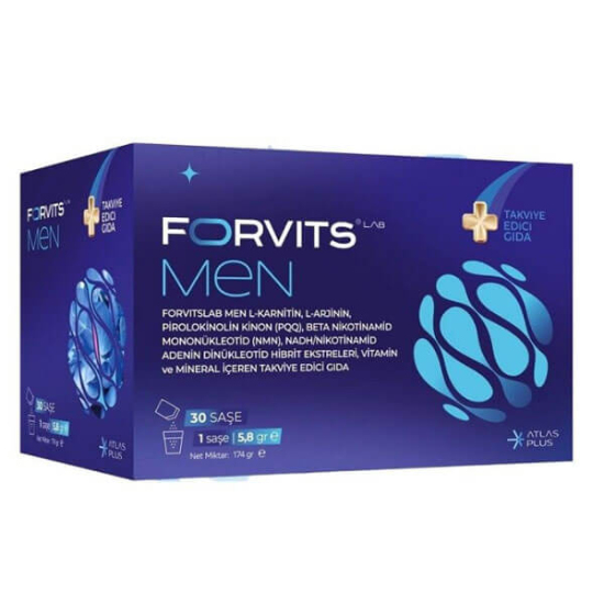  Forvits Lab Men 174 gr 30 Saşe - 1