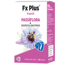 Koç İlaç - Fx Plus Passiflora ve Kedi Otu Ekstresi 30 Kapsül Koç İlaç - Fx Plus Passiflora ve Kedi Otu Ekstresi 30 Kapsül