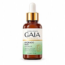 Gaia Organic Soğuk Sıkım Avokado Yağı 30 ML - Gaia Organic