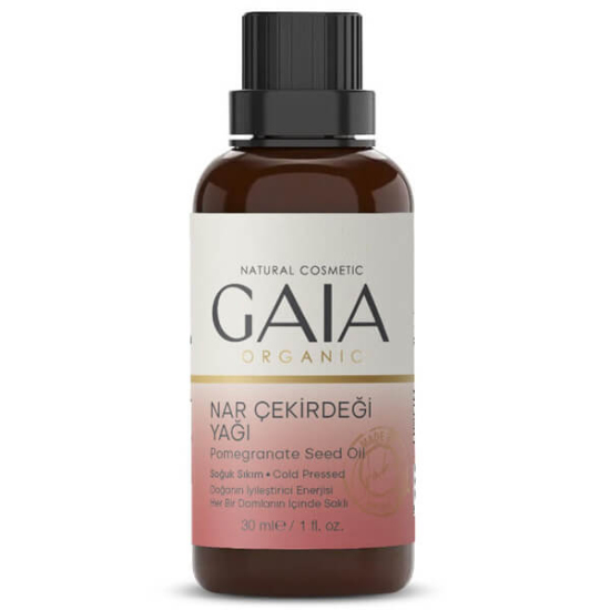  Gaia Organic Soğuk Sıkım Nar Çekirdeği Yağı 30 ml - 1