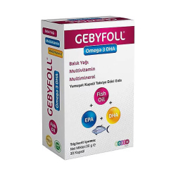 Gebyfoll Omega 3 DHA 30 Tablet - Gebyfoll
