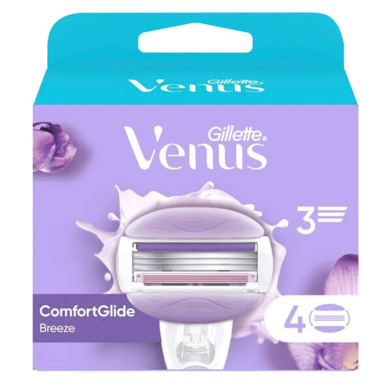  Gillette Venus 3 Bıçaklı Yedek Tıraş Bıçağı 4lü - 1