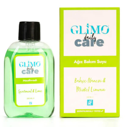 Glimo Daily Care Ağız Bakım Suyu Bahçe Nanesi Misket Limonu Nanesi 250 ml - Glimo