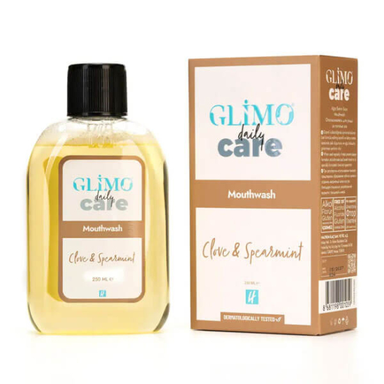  Glimo Daily Care Ağız Bakım Suyu Karanfil Bahçe Nanesi 250 ml - 1
