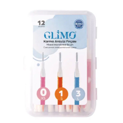 Glimo Karma Açılı Arayüz Fırçası 12 li - Glimo