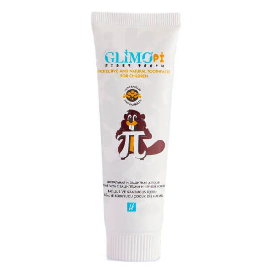  Glimo Pi First Teeth Doğal Çocuk Diş Macunu 50 ml - 1