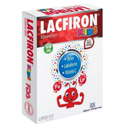 Glion Pharma Lacfiron Kids 30 Çiğneme Tableti - Glion