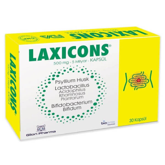 Glion Pharma Laxicons 30 Kapsül - 1