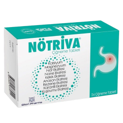 Glion Pharma Nötriva 24 Çiğneme Tableti - Glion