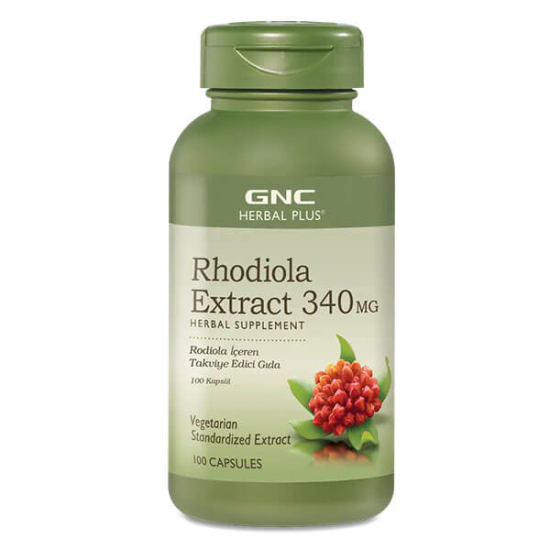  GNC Rhodiola Extract 340 mg 100 Kapsül - 1