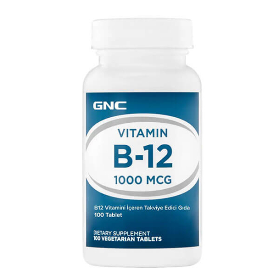  GNC Vitamin B12 100 Tablet - 1